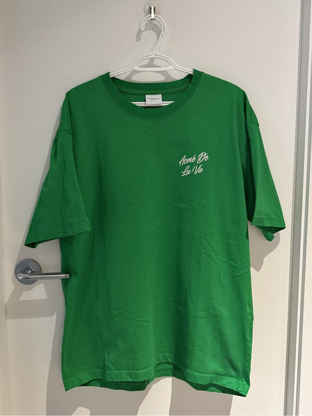 Green Crewneck Short Sleeve Tee -